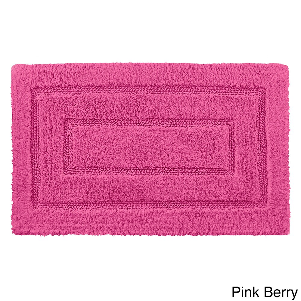 Luxurious Cotton Brights Collection 24 x 40-inch Bath Rug - 24 x