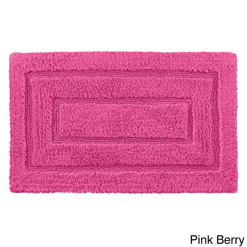 Luxurious Cotton Brights Collection 24 x 40-inch Bath Rug - 24 x 40