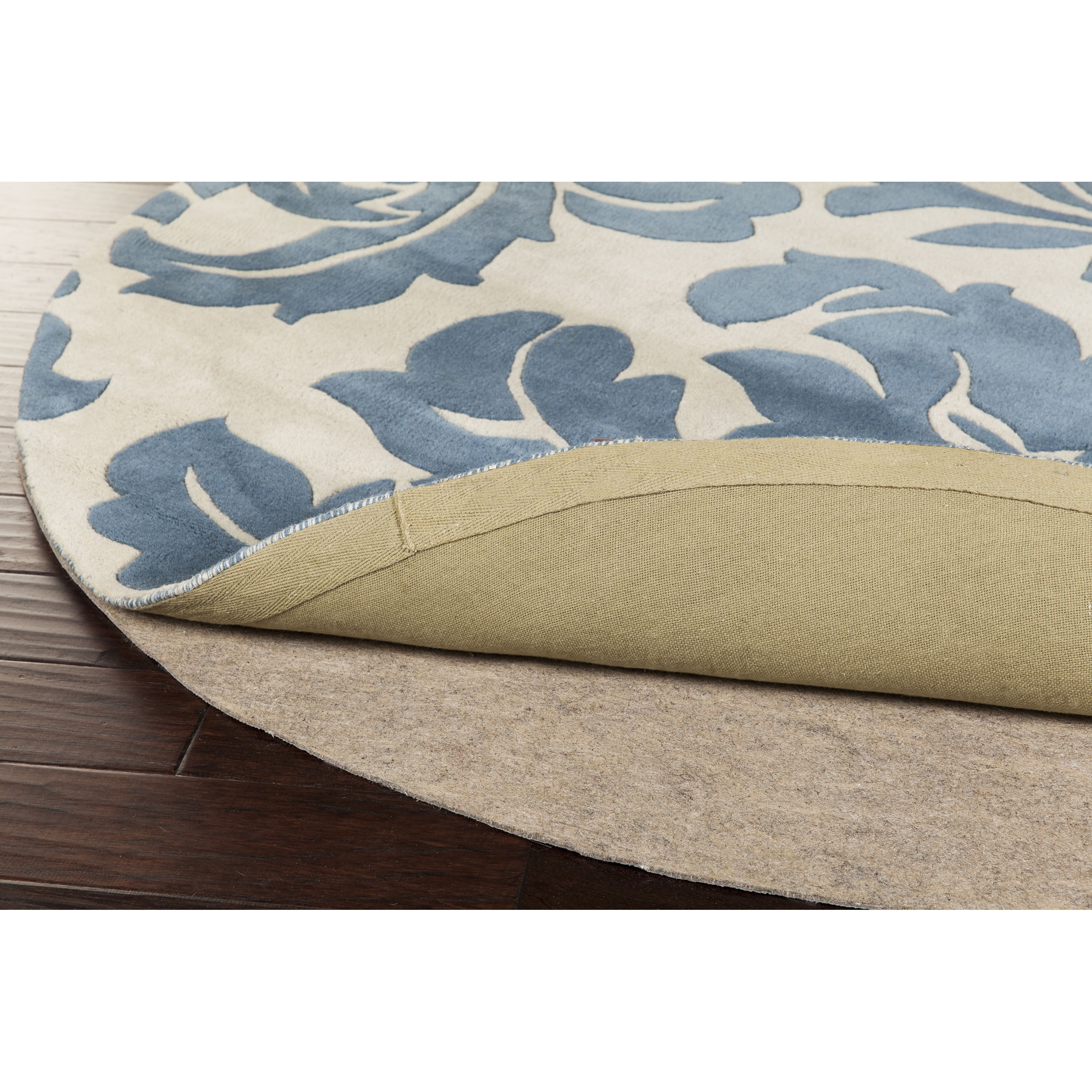 Superior Premium Felted Reversible Dual Surface Non slip Rug Pad (3 Round)