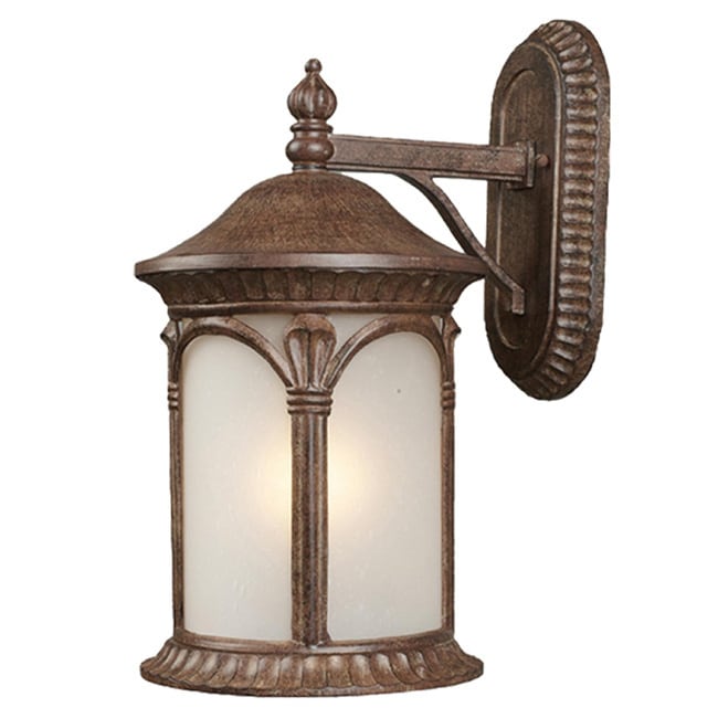 Z lite Hampton 1 light Bronze Outdoor Wall Sconce