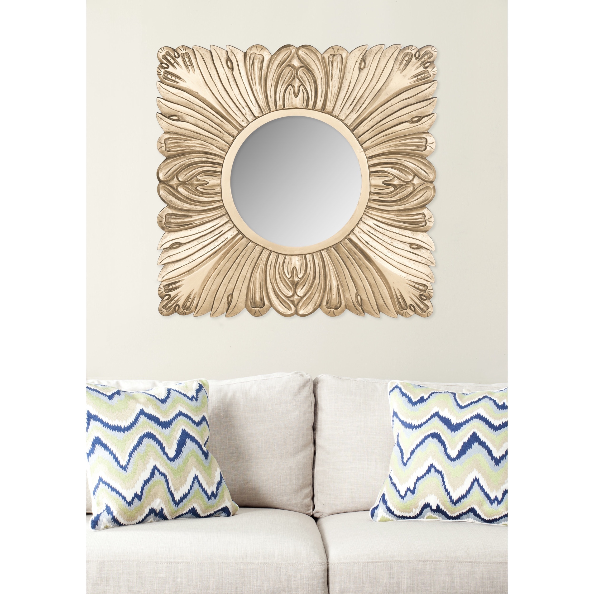 Safavieh Acanthus Gold Mirror