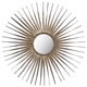 preview thumbnail 2 of 2, SAFAVIEH Shanira Gold Nailhead Sunburst 34-inch Decorative Mirror - 33.5" x 33.5" x 1"