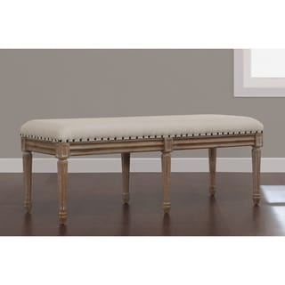 Gracewood Hollow Elements Upholstered Dining Bench