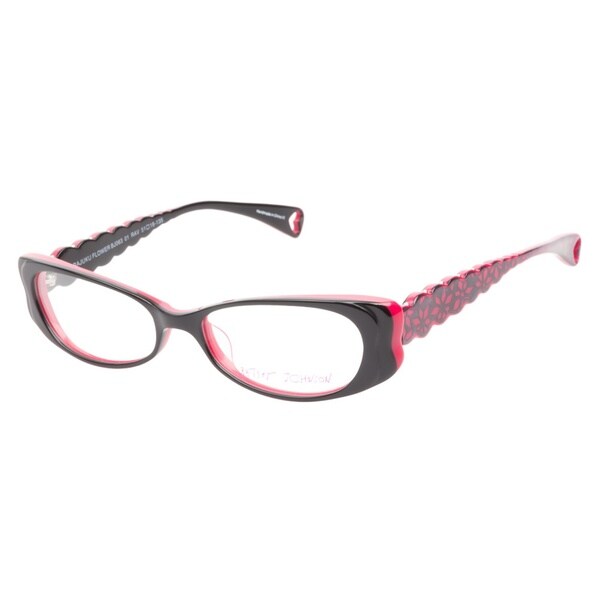 Shop Betsey Johnson Harajuku Flower Raven Prescription Eyeglasses ...