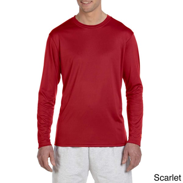 champion long sleeve red