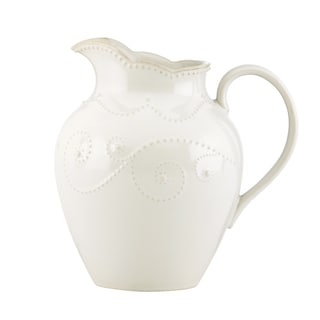 Lenox 'French Perle' White Pitcher