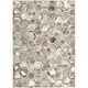 preview thumbnail 2 of 32, Nourison City Chic Glam Metallic Geometric Hair on Hide Area Rug