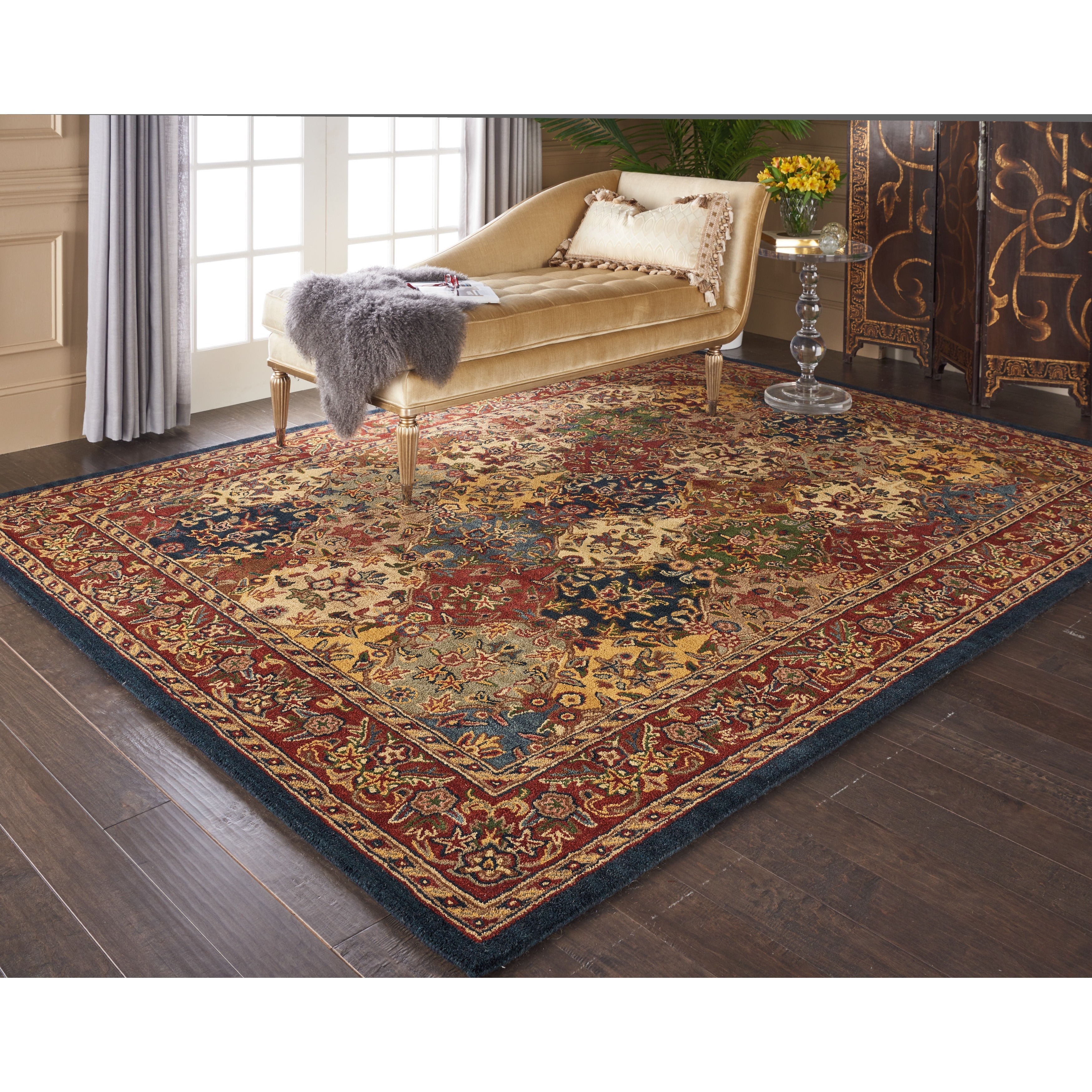 Nourison India House Gemstone Multicolor Rug (36 X 56)