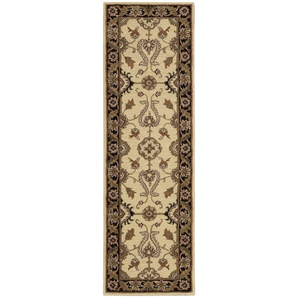 Nourison India House Beige Rug (23 X 76)