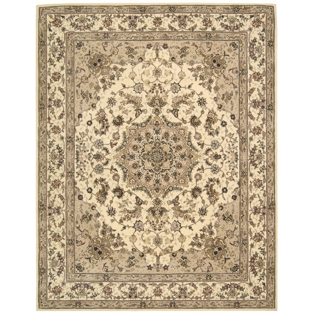 Nourison 2000 Ivory Rug (79 X 99)