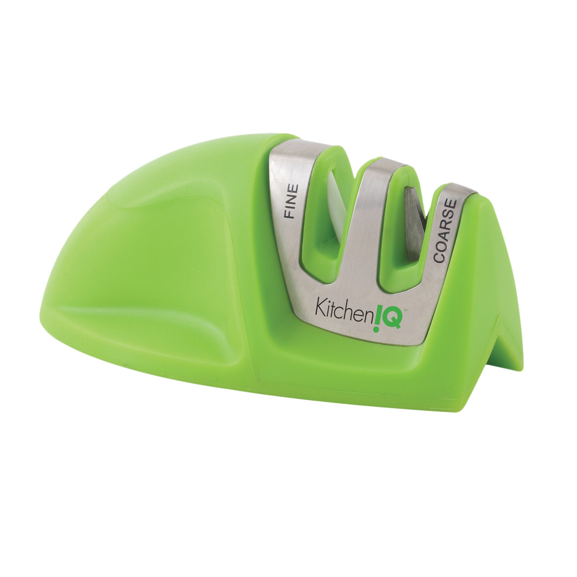 Kitcheniq Green Manual Edge Grip 2 stage Knife Sharpener