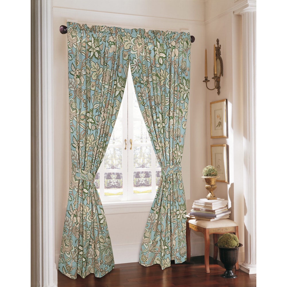 Rose Tree Rose Tree Verona 86 inch Curtain Panel Pair Multi Size 50 X 84