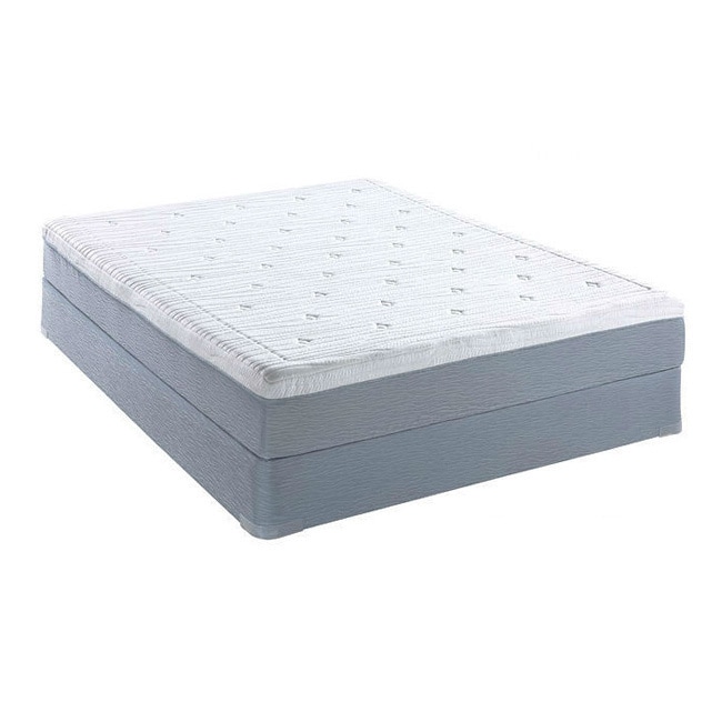 Sealy Posturepedic Coolsense Misty Harbor Firm Queen size Mattress Set (QueenSet includes Mattress and boxpsringConstruction 10 inches thickSupport Firm Materials Memory foamCoolSense memory foamResflex memory foamNuGEL memory foamDimensionsMattress s