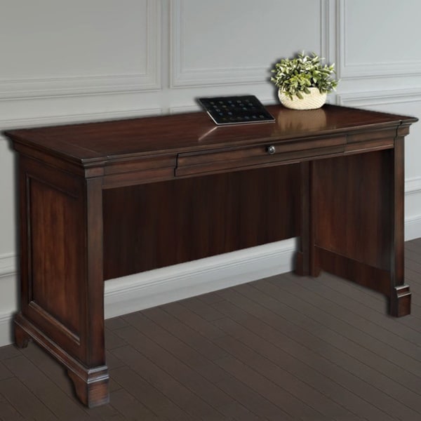 Shop Mulberry 54inch Writing Desk Free Shipping Today Overstock