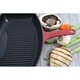 preview thumbnail 5 of 3, Chasseur 12-inch Red Rectangular French Enameled Cast Iron Grill Pan