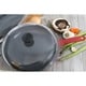preview thumbnail 3 of 5, Chasseur 11-inch Red French Enameled Cast Iron Fry pan with Glass Lid