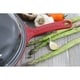 preview thumbnail 7 of 5, Chasseur 11-inch Red French Enameled Cast Iron Fry pan with Glass Lid