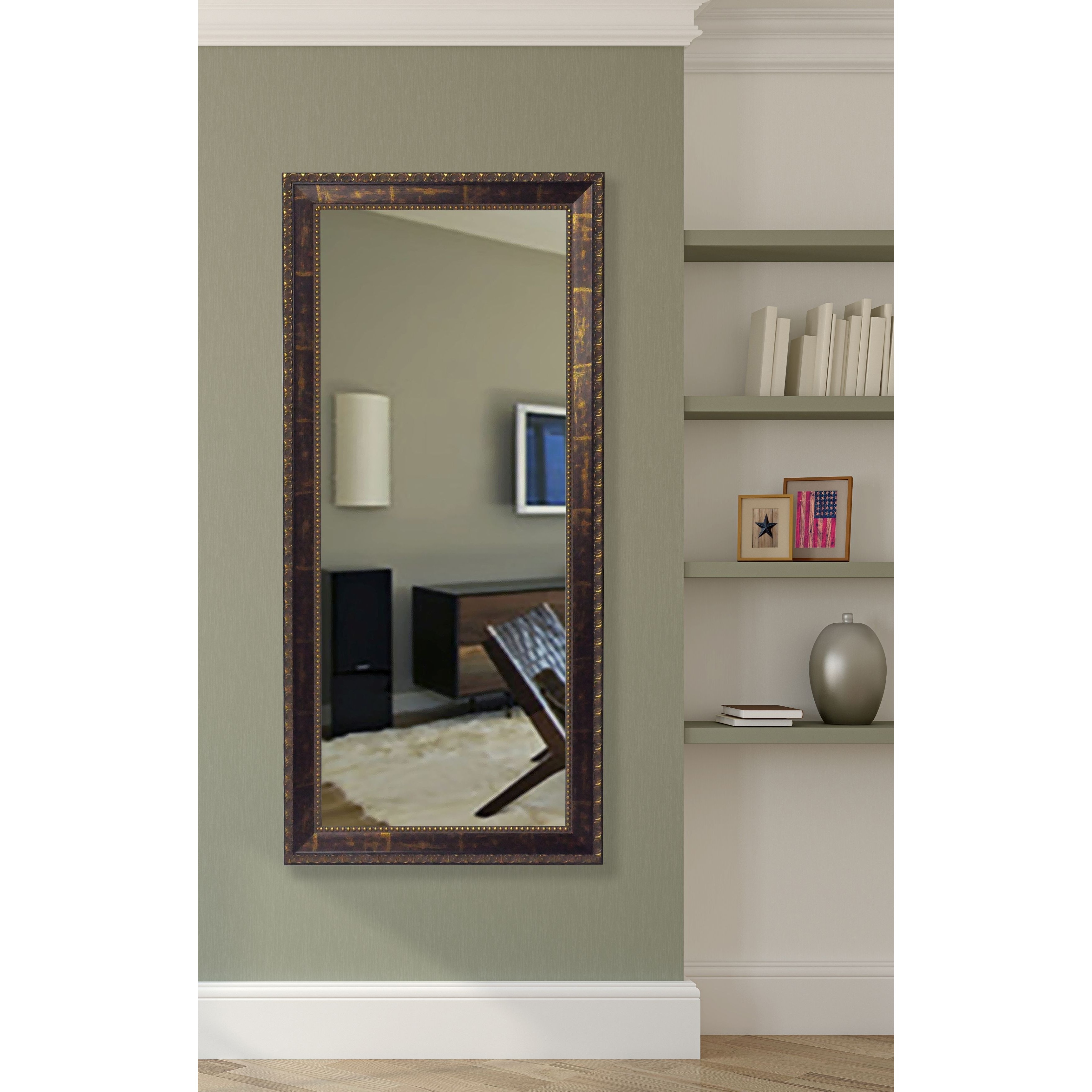 Rayne Roman Copper Bronze Tall Mirror