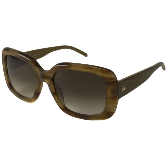 Lacoste Womens L666s Rectangular Sunglasses