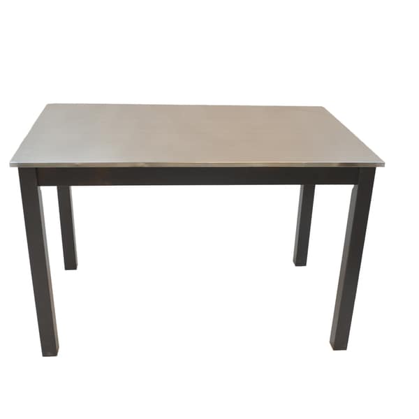 Shop Darby Stainless Steel Top Table On Sale Free Shipping Today
