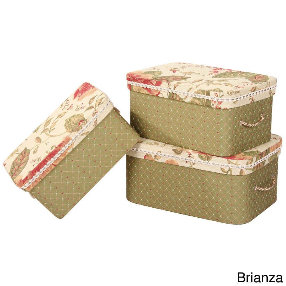 Jennifer Taylor Decorative Rectangular 3 piece Box Set