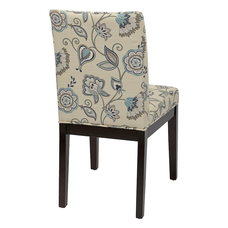 OSP Home Furnishings Dakota Parsons Chair in Avignon Sky Fabric