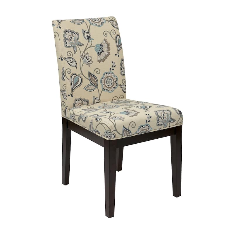 OSP Home Furnishings Dakota Parsons Chair in Avignon Sky Fabric