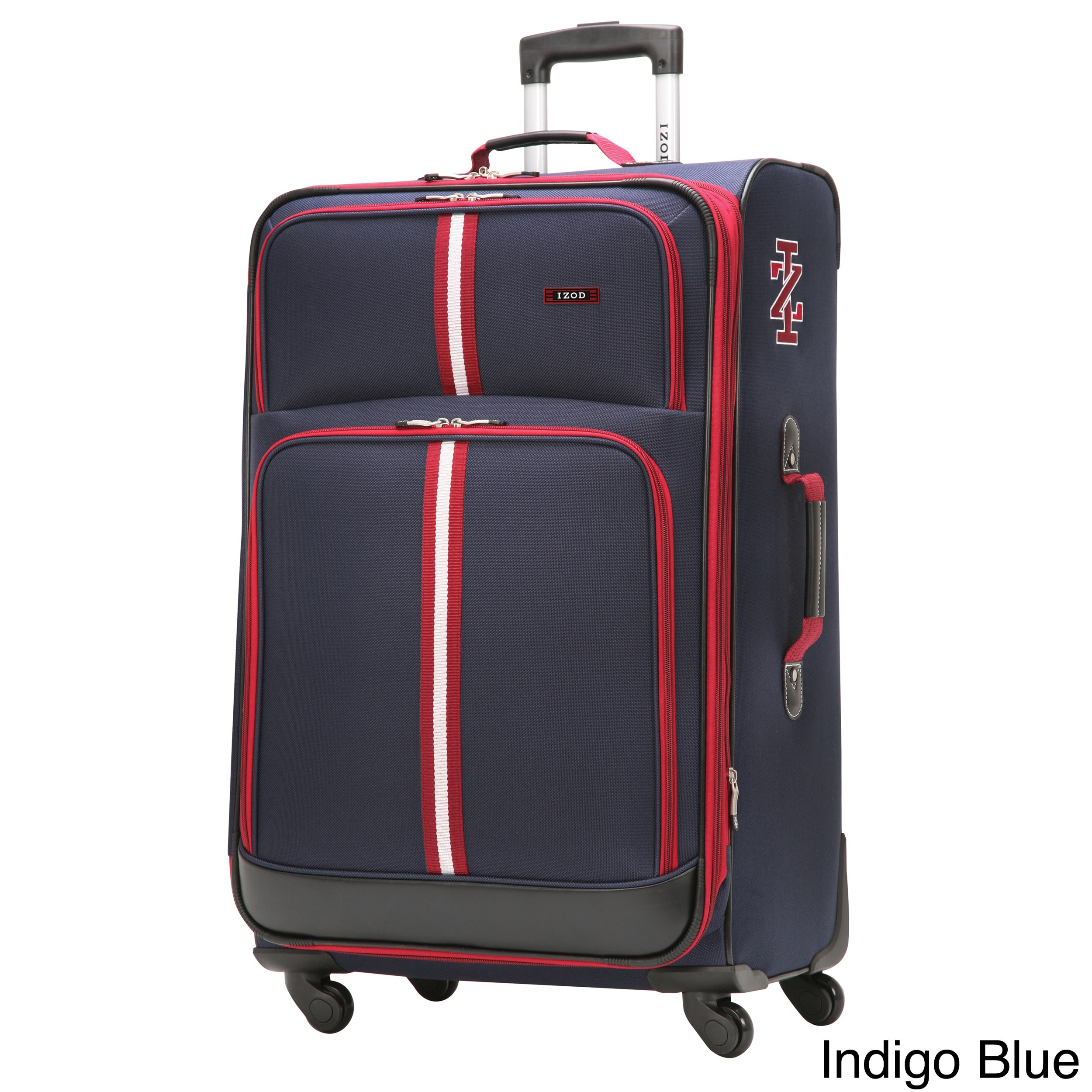 IZod Collegiate 24 inch Medium Spinner Upright Suitcase