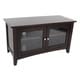 preview thumbnail 4 of 5, Copper Grove Daintree 36-inch Wood TV Stand with Glass Doors Espresso