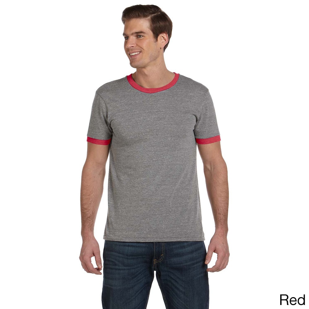 Mens Contrast Ringer Crew Neck T shirt