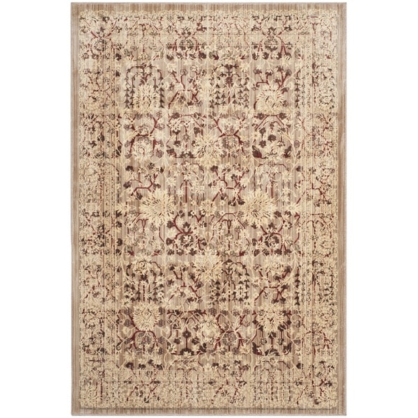 Safavieh Infinity Beige/ Yellow Polyester Rug - 8' x 10'