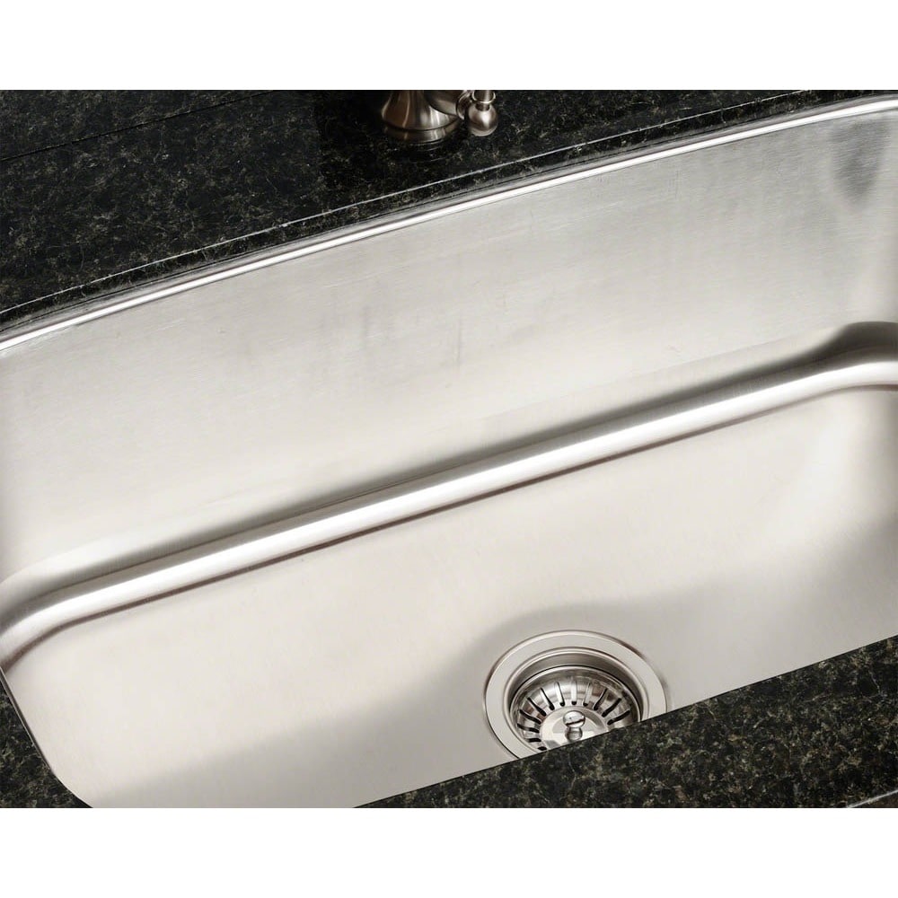 Polaris P813 18 Gauge Single Bowl Stainless Steel Sink