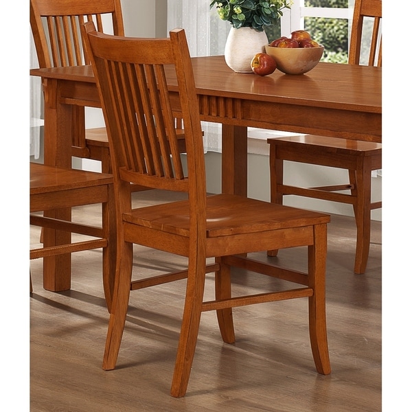 Shop Coaster Company Marbrisa Brown Wood Dining Chair - 19.75
