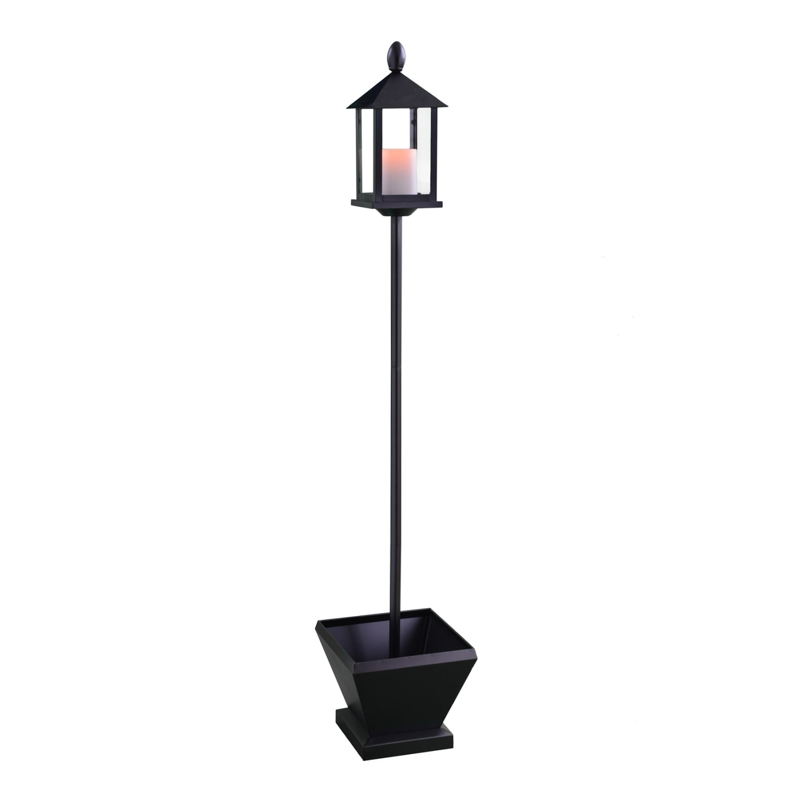 Candletek Lamp Post With Flameless Candle