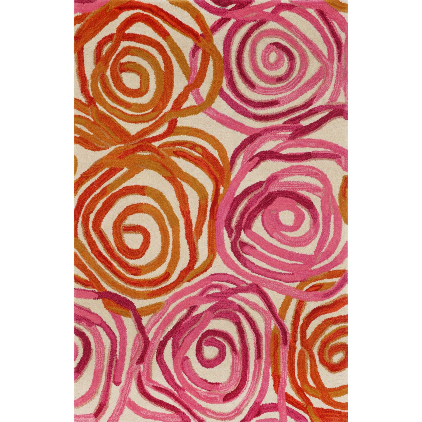 Faded Floral Indoor Rug (36 X 56)