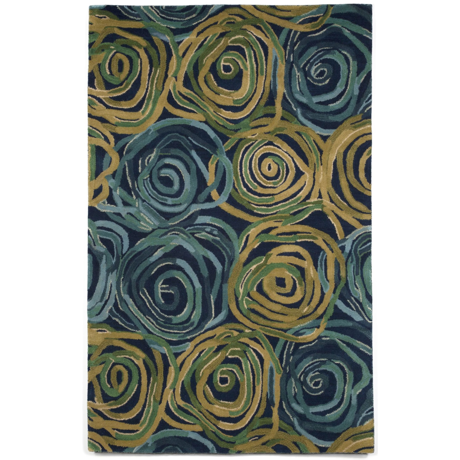 Faded Floral Indoor Rug (5 X 8)