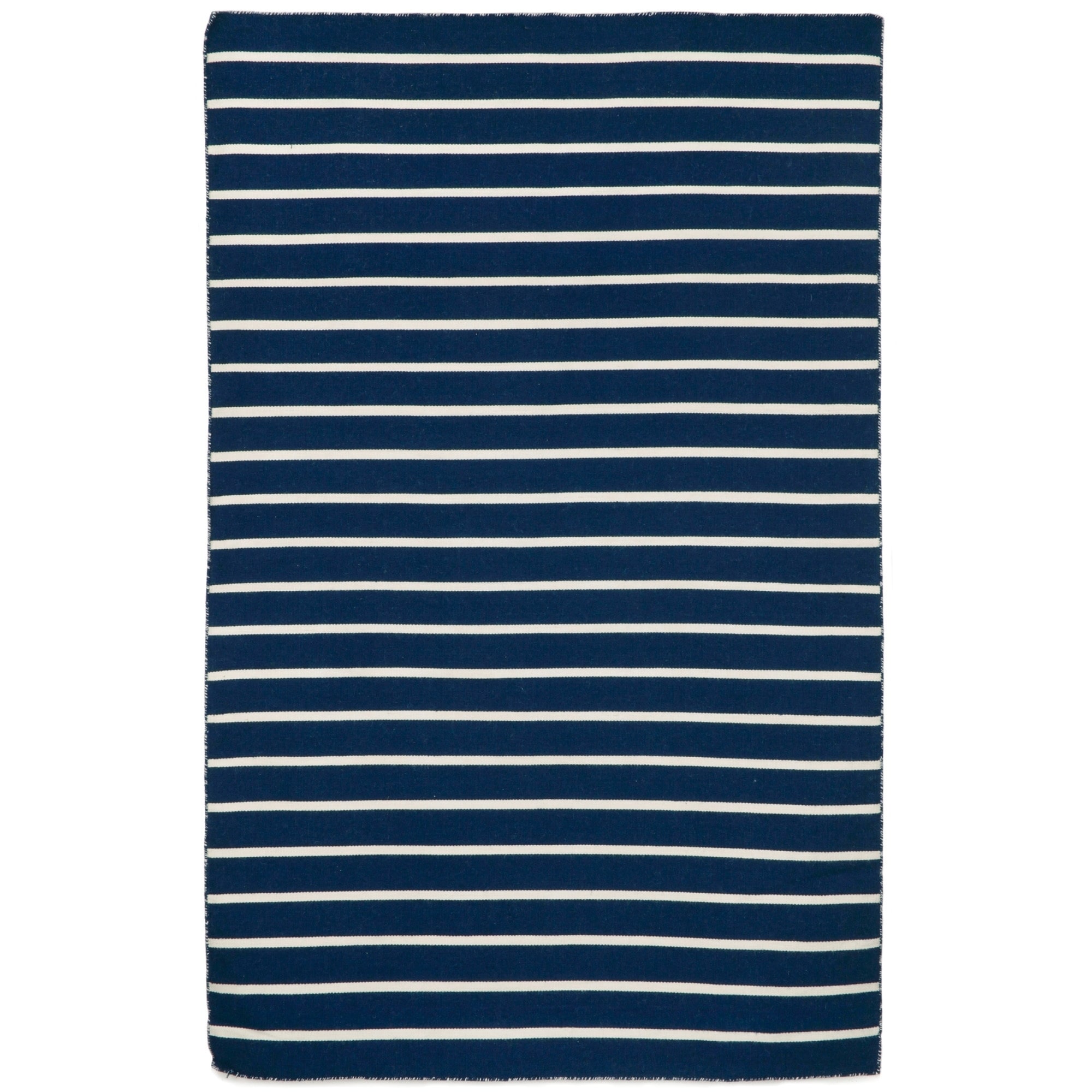 Tailored Navy Outdoor Rug (83 X 116)