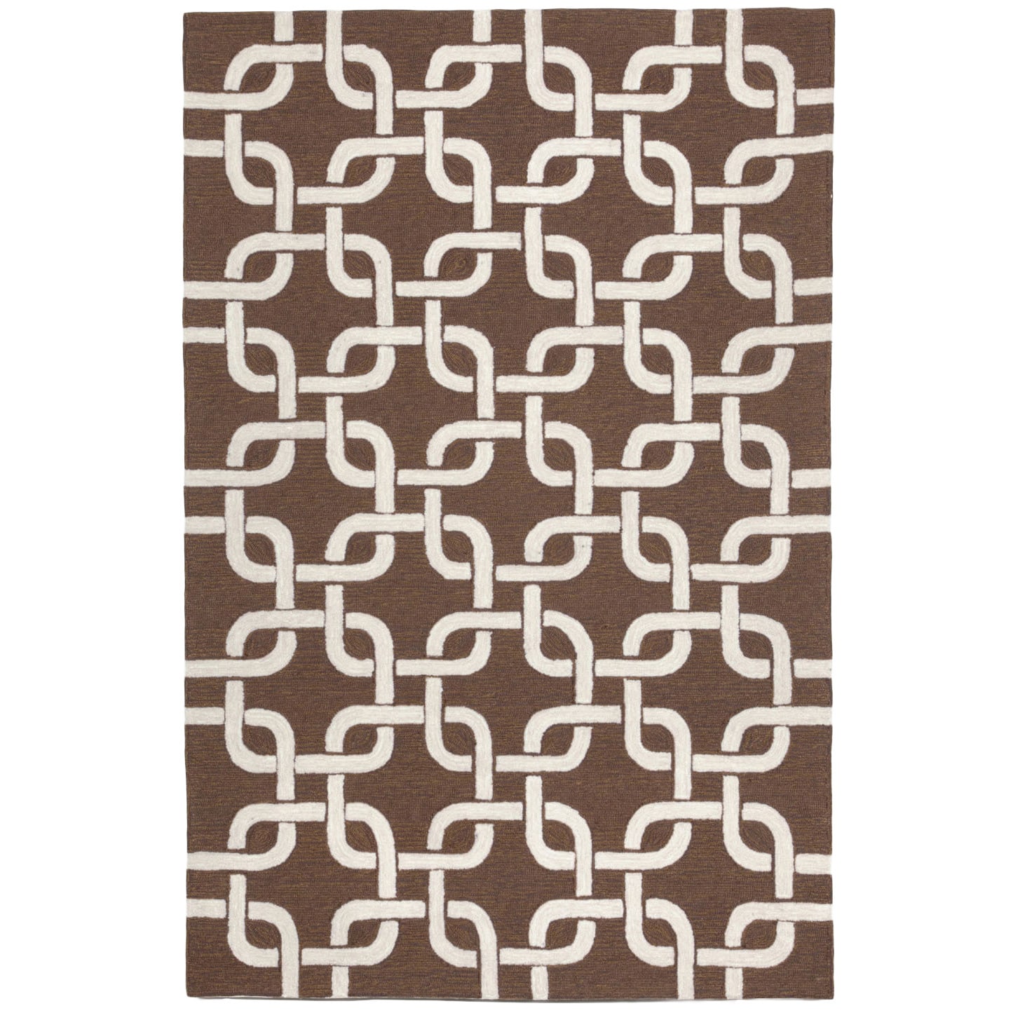 Transocean Links Brown Outdoor Rug (76 X 96) Brown Size 8 x 10