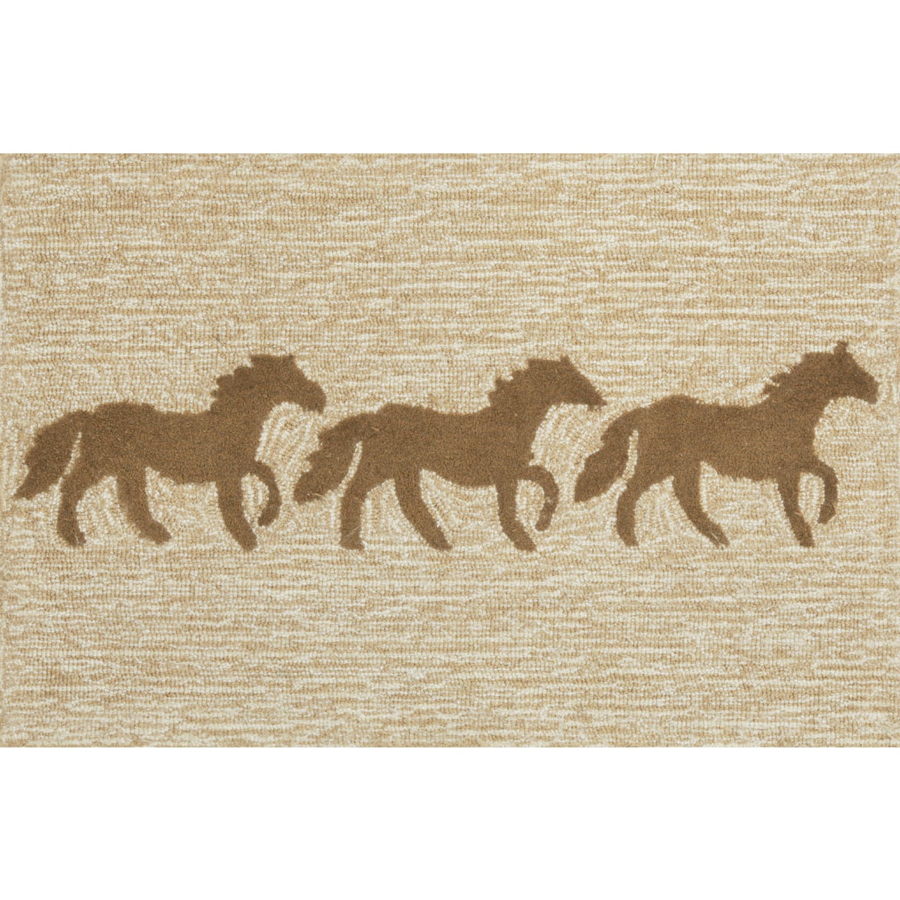 Stallion Beige/ Brown Outdoor Rug (26 X 4)