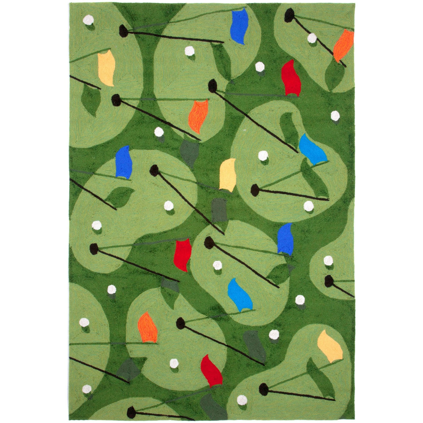 Putt And Play Outdoor Rug (76 X 96)