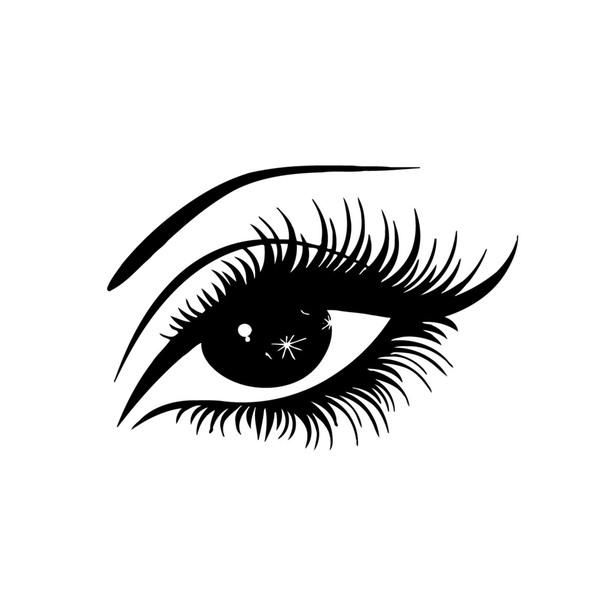 Download Shop Eye with Lashes Vinyl Wall Art - Free Shipping On ...