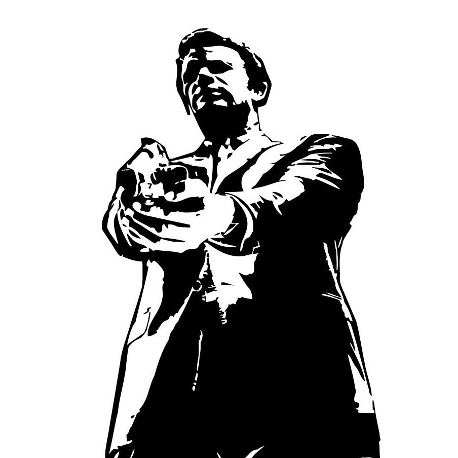 Guns Pistol GUY Men Kids Game Home Wall Art Sticker Vinyl Decals Transfer Mural