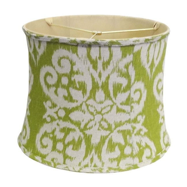 Green Ikat Lamp Shade