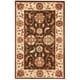 preview thumbnail 28 of 59, Nourison Living Treasures Persian Border Floral Area Rug 1' 9" x 2' 9" - Brown - Runner/Rectangle