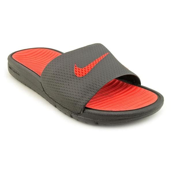 Nike Boy (Youth) 'Benassi Solarsoft Slide' Synthetic Sandals Nike Sandals