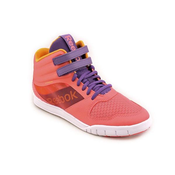 Reebok Womens Dance Urlead Mid Synthetic Athletic Shoe  