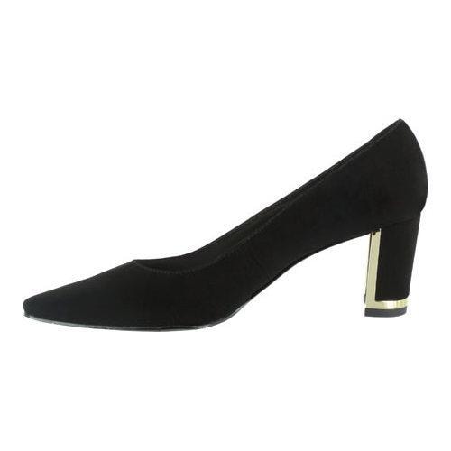 Womens Easy Street Stellar Pump Black Lamey   17475373  