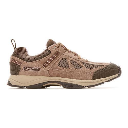 Women's Rockport Sidewalk Expressions Jelena New Taupe Suede/Mesh ...