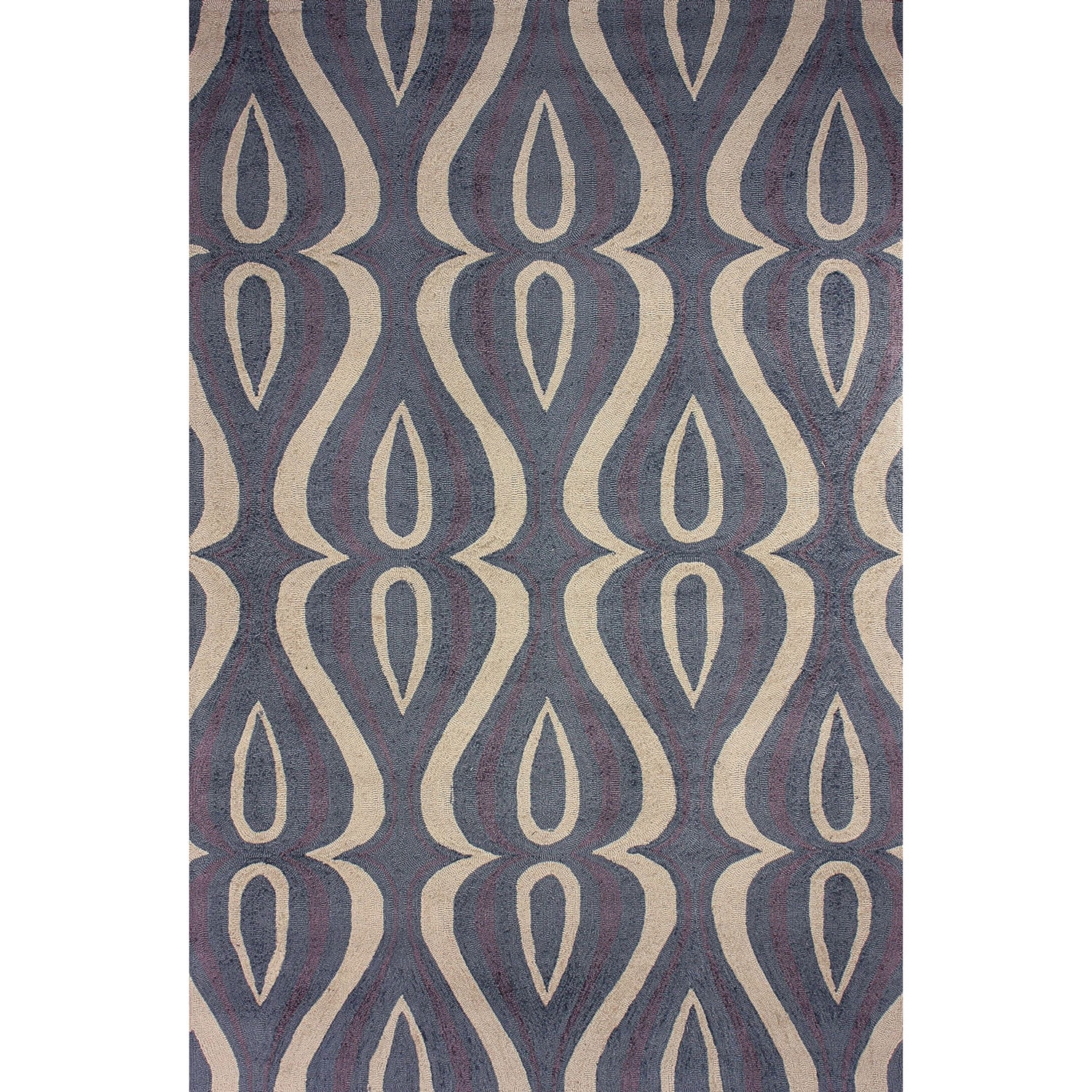 Nuloom Hand hooked Synthetics Slate Rug (7 6 X 9 6 )