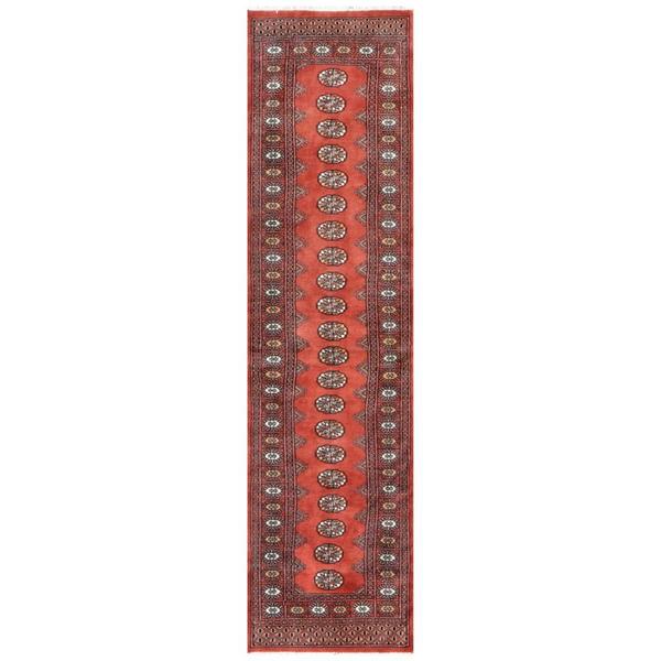 Handmade Bokhara Wool Rug (Pakistan) - 2'6 x 9'10